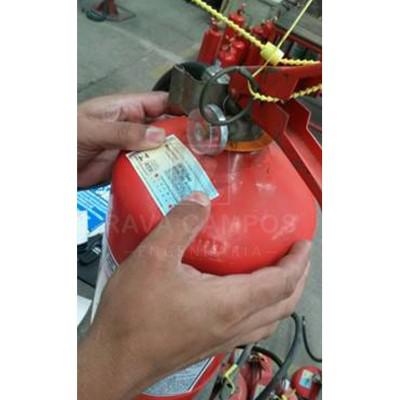 Instalação de extintores de incêndio