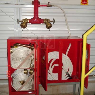 Instalação de rede de combate a incendio