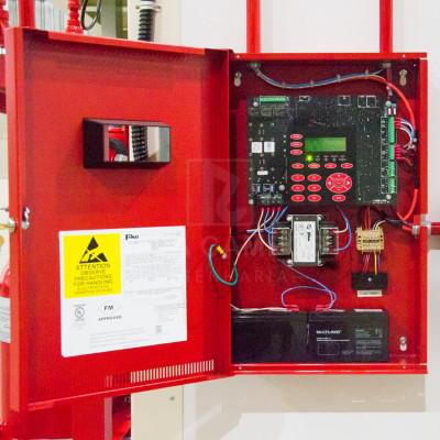Sistema de detecção e alarme de incendio